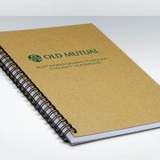 Notizbuch recycling mit Ringbindung