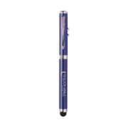 Touch Pen mit Laserpointer und LED - blau