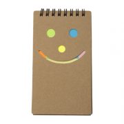 Notizbuch mit Haftnotizen 1