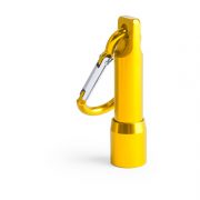 Mini LED Schlüsselanhänger gelb