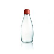 Retap bottle 0,8 Liter rauchrot