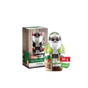 Weihnachtsmann - Nikolaus - aus veganer Schokolade vom Markenhersteller Lindt